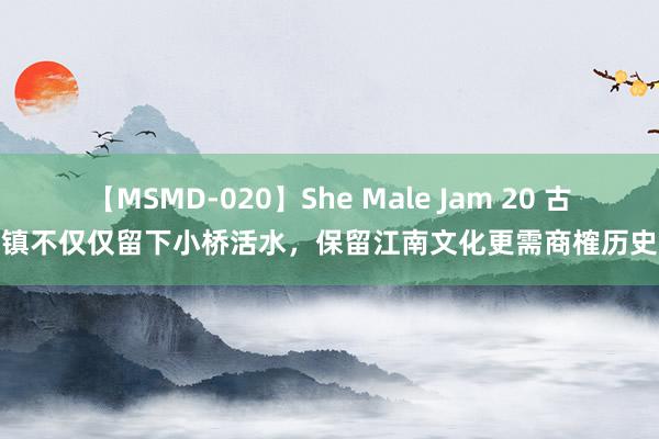 【MSMD-020】She Male Jam 20 古镇不仅仅留下小桥活水，保留江南文化更需商榷历史