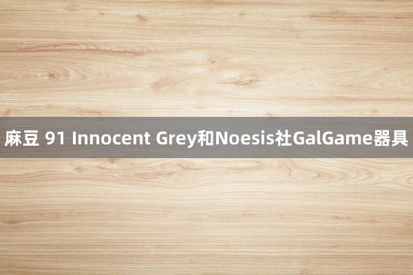 麻豆 91 Innocent Grey和Noesis社GalGame器具